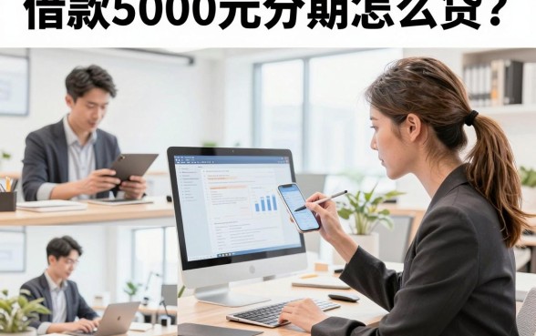 借款5000元分期怎么贷？哪个平台利息低容易通过