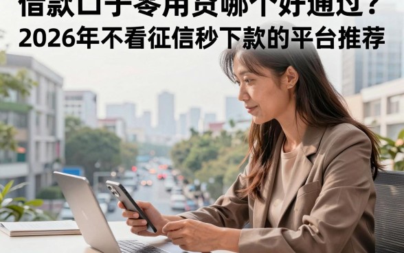 借款口子零用贷哪个好通过？2026年不看征信秒下款的平台推荐
