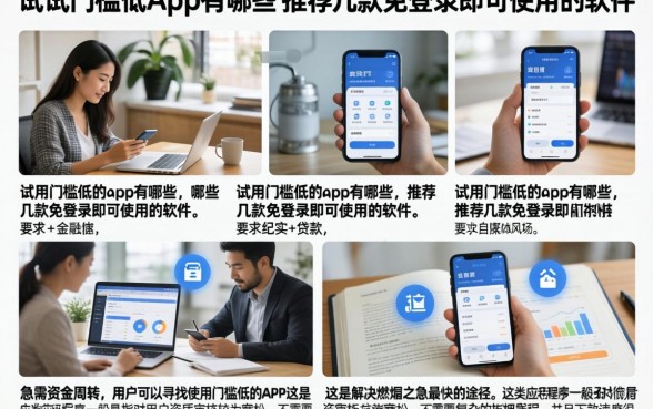 试用门槛低的app有哪些，推荐几款免登录即可使用的软件