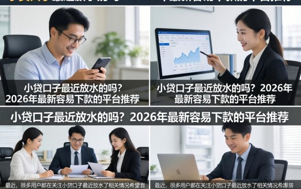 小贷口子最近放水的吗？2026年最新容易下款的平台推荐