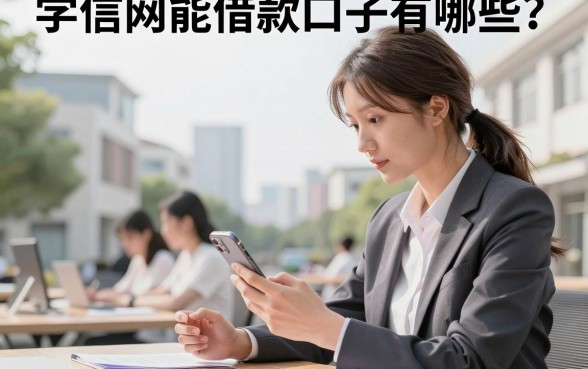 学信网能借款口子有哪些?正规低息贷款平台推荐
