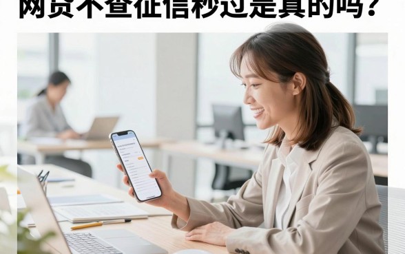 网贷不查征信秒过是真的吗？哪些平台不看征信容易下款？
