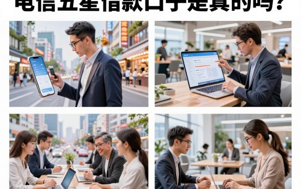 电信五星借款口子是真的吗?2026最新下款靠谱渠道推荐
