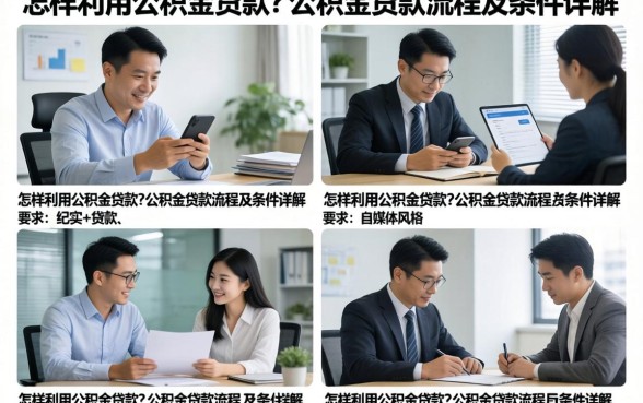 怎样利用公积金贷款？公积金贷款流程及条件详解