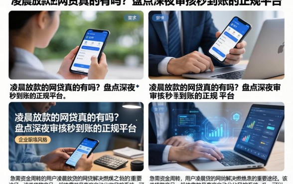 凌晨放款的网贷真的有吗？盘点深夜审核秒到账的正规平台