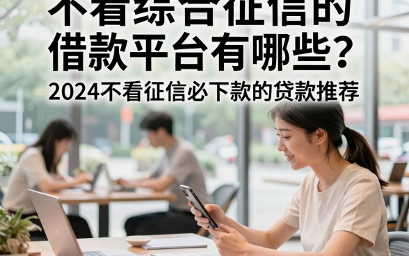 不看综合征信的借款平台有哪些？2024不看征信必下款的贷款推荐