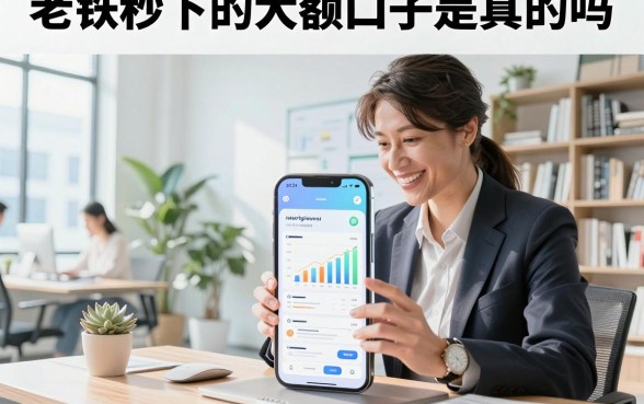 老铁秒下的大额口子是真的吗，2026年有哪些靠谱的大额秒下口子推荐