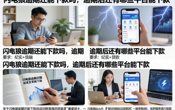 闪电狼逾期还能下款吗，逾期后还有哪些平台能下款