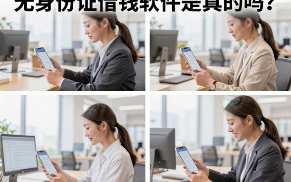 无身份证借钱软件是真的吗?盘点几个正规靠谱的借款平台