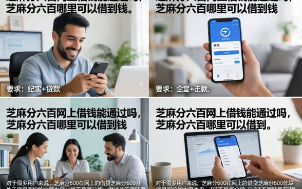 芝麻分六百网上借钱能通过吗，芝麻分六百哪里可以借到钱