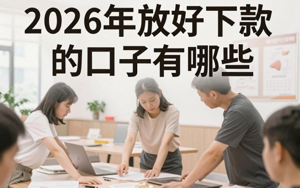 2026年放好下款的口子有哪些，盘点2026年容易下款的贷款平台