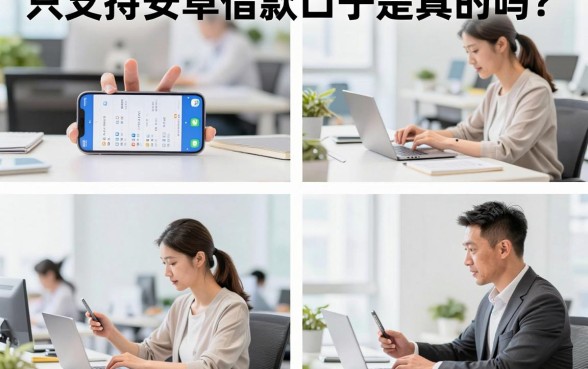 只支持安卓借款口子是真的吗？安卓手机能下款的正规平台推荐