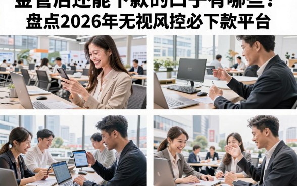 金管后还能下款的口子有哪些?盘点2026年无视风控必下款平台