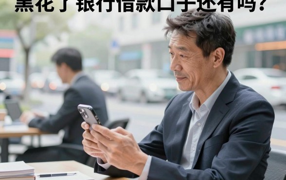 黑花了银行借款口子还有吗？征信黑户哪里能借到钱