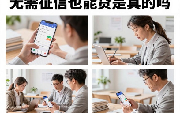 无需征信也能贷是真的吗，不看征信哪里可以贷款立即到账