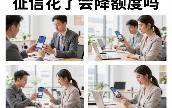 征信花了会降额度吗，征信花了怎么恢复征信