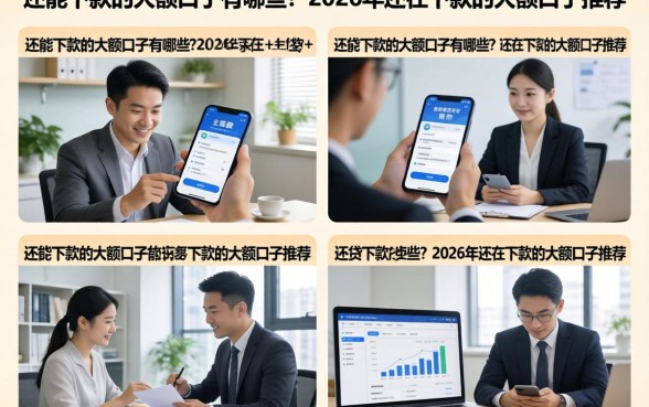 还能下款的大额口子有哪些?2026年还在下款的大额口子推荐