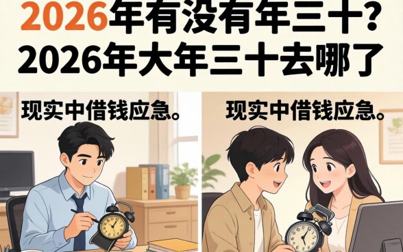 2026年有没有年三十？2026年大年三十去哪了