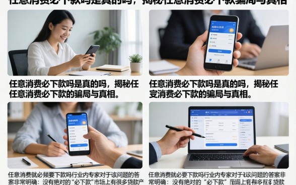 任意消费必下款吗是真的吗，揭秘任意消费必下款的骗局与真相