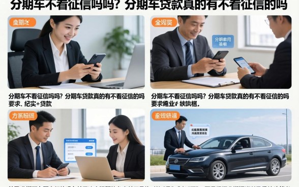 分期车不看征信吗吗？分期车贷款真的有不看征信的吗