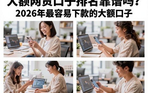 大额网贷口子排名靠谱吗?揭秘2026年最容易下款的大额口子