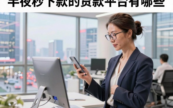 半夜秒下款的贷款平台有哪些,真实靠谱的半夜秒下款软件推荐