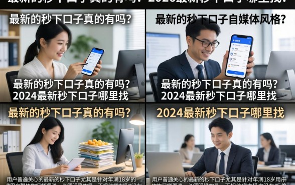最新的秒下口子真的有吗？2026最新秒下口子哪里找？