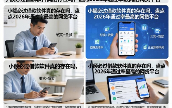小额必过借款软件真的存在吗,盘点2026年通过率最高的网贷平台