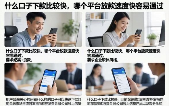 什么口子下款比较快，哪个平台放款速度快容易通过