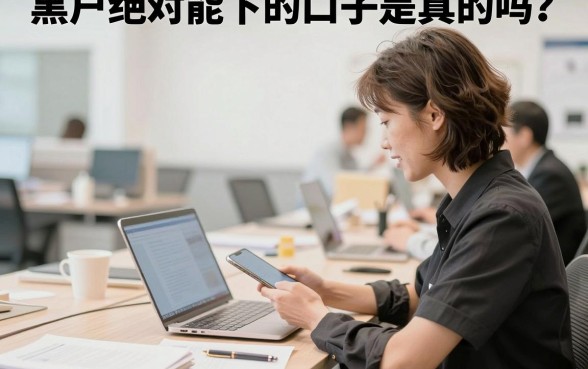 黑户绝对能下的口子是真的吗？征信黑户哪里能贷到款？