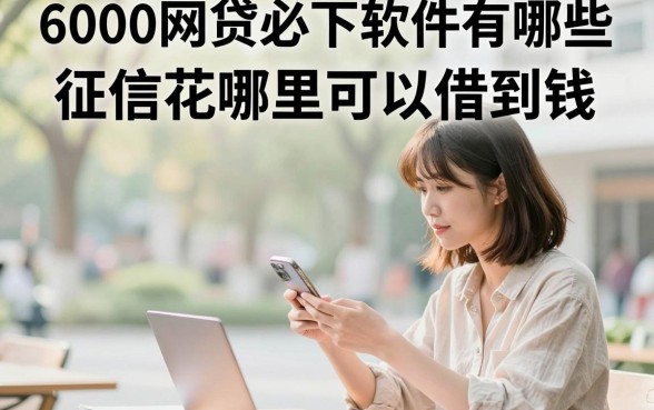 6000网贷必下软件有哪些，征信花哪里可以借到钱