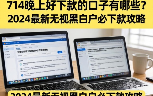 714晚上好下款的口子有哪些？2024最新无视黑白户必下款攻略