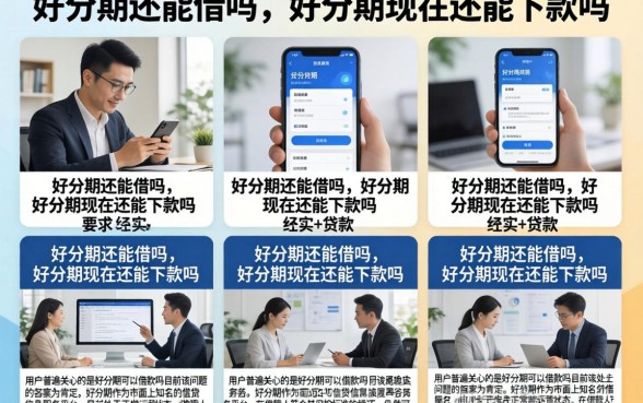 好分期还能借吗，好分期现在还能下款吗