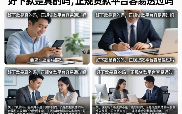 好下款是真的吗,正规贷款平台容易通过吗