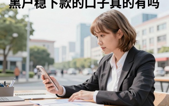 黑户稳下款的口子真的有吗，征信黑户哪里能借到钱