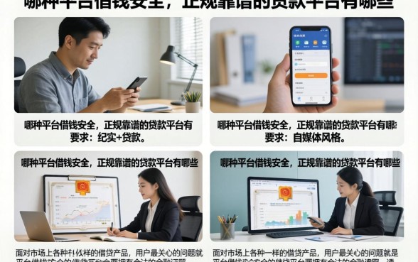 哪种平台借钱安全，正规靠谱的贷款平台有哪些
