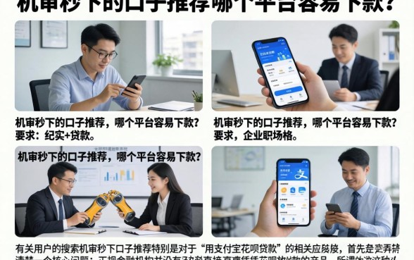 机审秒下的口子推荐，哪个平台容易下款？