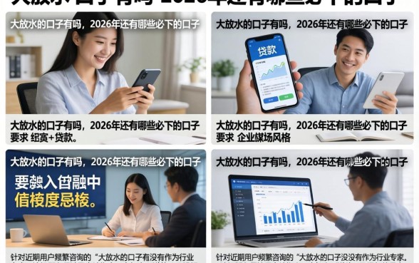 大放水的口子有吗，2026年还有哪些必下的口子