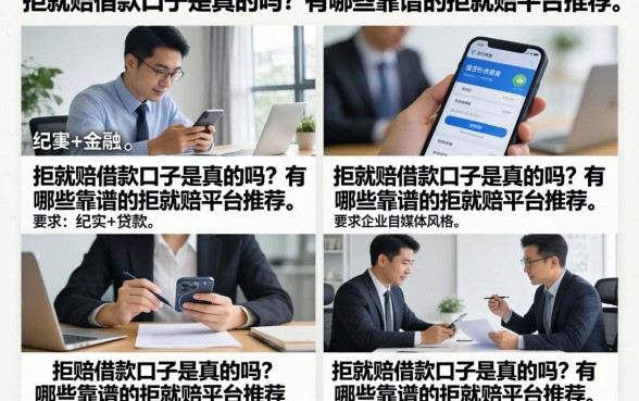 拒就赔借款口子是真的吗？有哪些靠谱的拒就赔平台推荐