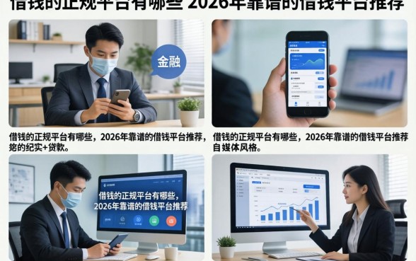 借钱的正规平台有哪些，2026年靠谱的借钱平台推荐