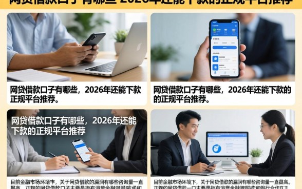 网贷借款口子有哪些，2026年还能下款的正规平台推荐