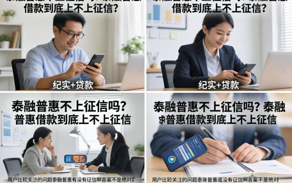 泰融普惠不上征信吗？泰融普惠借款到底上不上征信？