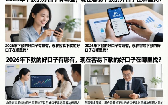 2026年下款的好口子有哪些，现在容易下款的好口子在哪里找？