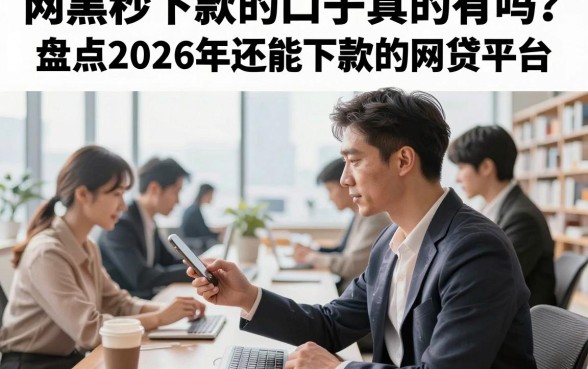 网黑秒下款的口子真的有吗?盘点2026年还能下款的网贷平台