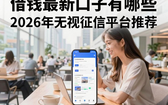 借钱最新口子有哪些，2026年无视征信秒下款的平台推荐