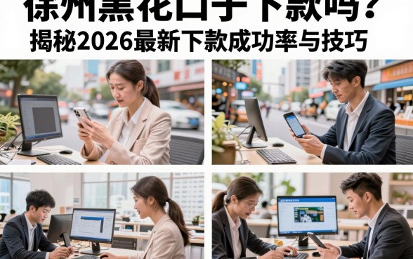 徐州黑花口子下款吗?揭秘2026最新下款成功率与技巧