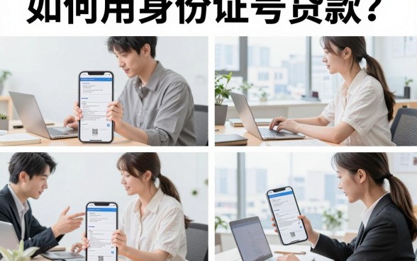 如何用身份证号贷款？身份证贷款正规平台有哪些