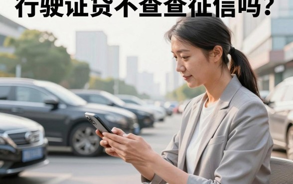 行驶证贷不查查征信吗?行驶证贷款对征信有什么要求