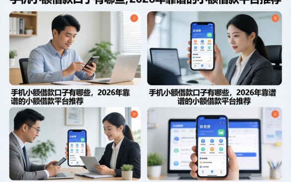 手机小额借款口子有哪些，2026年靠谱的小额借款平台推荐