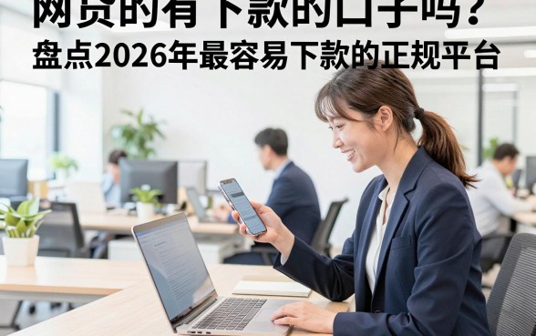 网贷的有下款的口子吗？盘点2026年最容易下款的正规平台